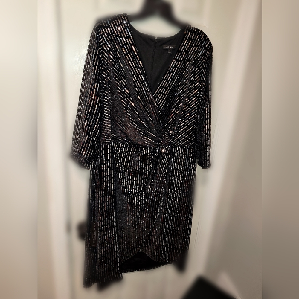 Velvet Sequins Midi Dress